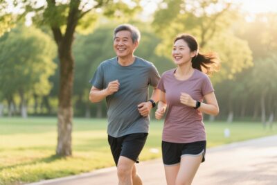 jogging outdoor